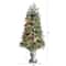 4ft. Pre-Lit English Pine Artificial Christmas Tree, Warm White LED Lights
